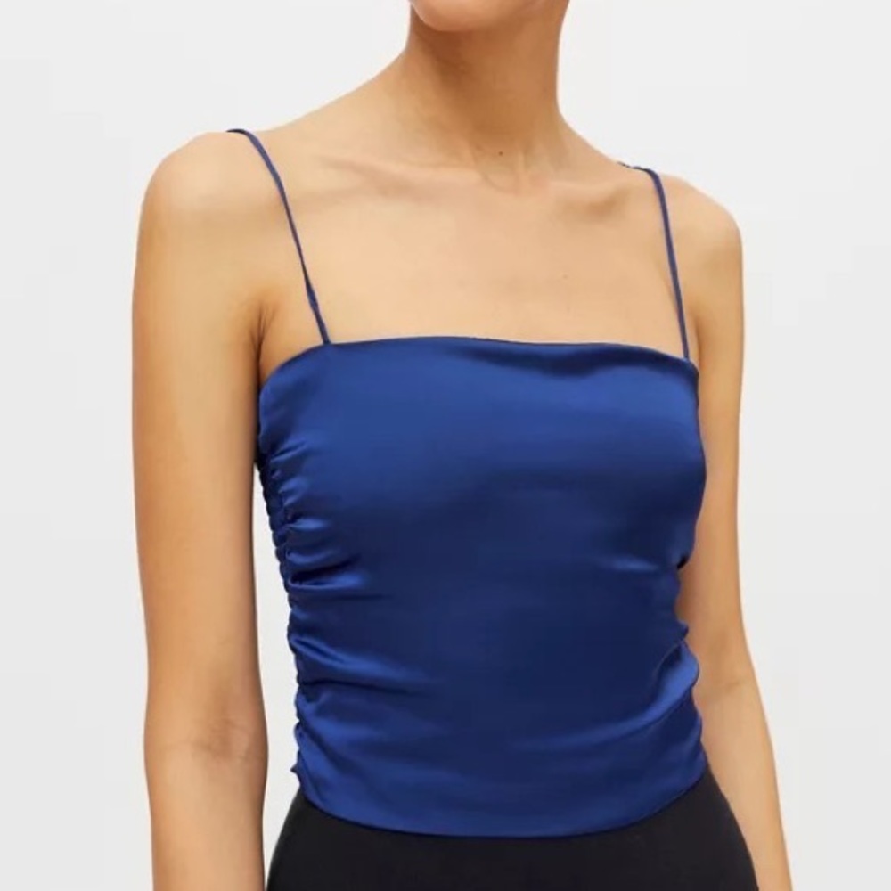 Urban Outfitters Navy Bella Tie Cami
